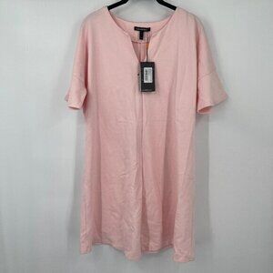 Isabella Oliver Womens Dress 2 Pink Short Sleeves Reesse Maternity Ponte Stretch